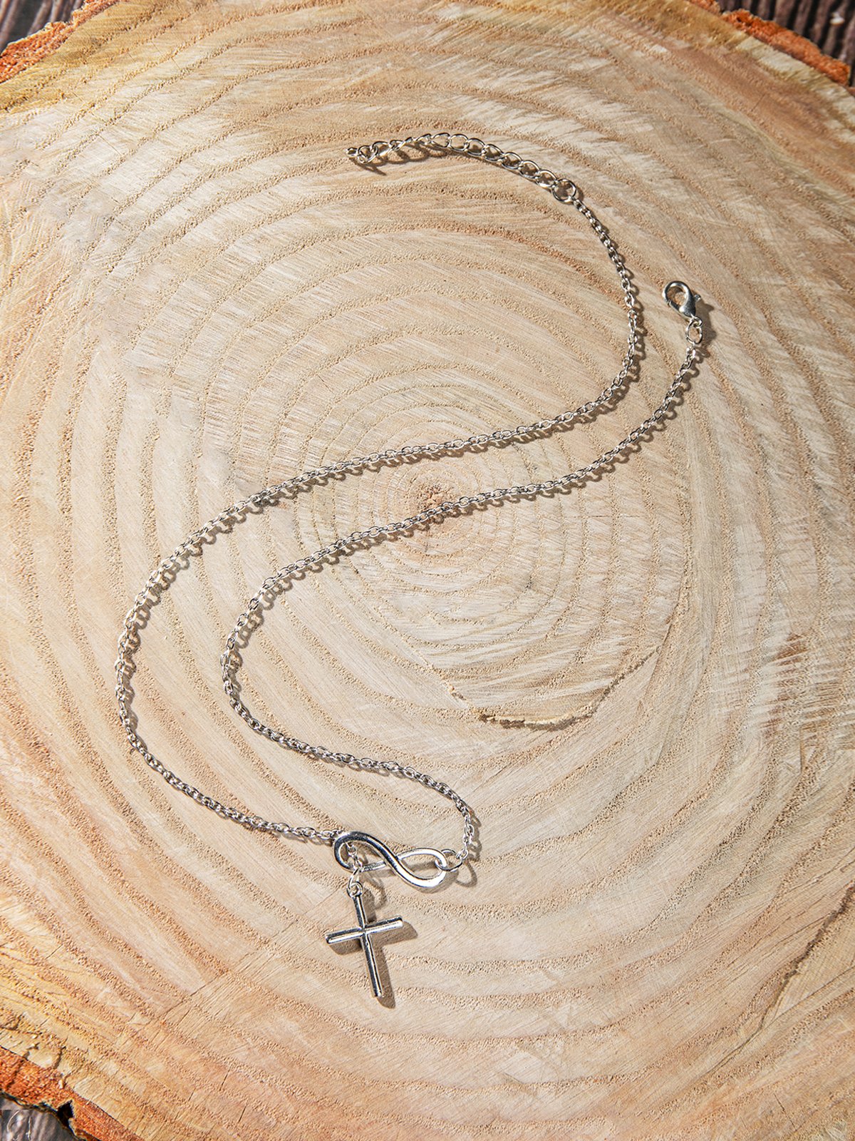 Silver Bowknot Necklace