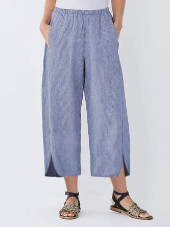 Casual Shift Striped Pants