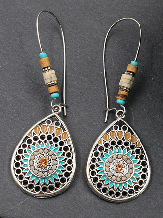 zolucky Jewelry All Season Vintage Alloy Jewelry Alloy Earrings