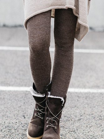 thick warm leggings Casual Cotton Leggings