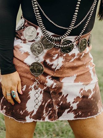 Vintage A-Line Skirt