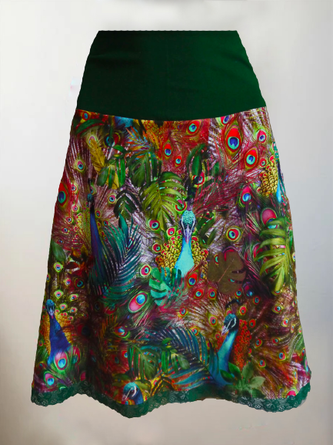Animal Casual Skirt