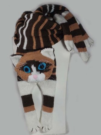  Casual Animal Printed Scarf