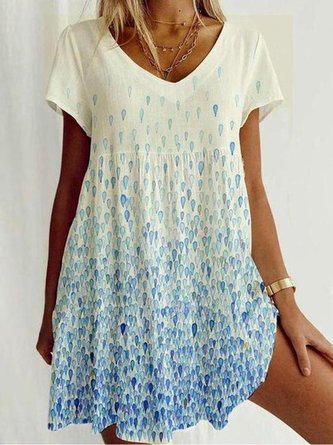 Printed Casual Weaving Dress