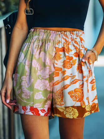 Floral Casual Shorts