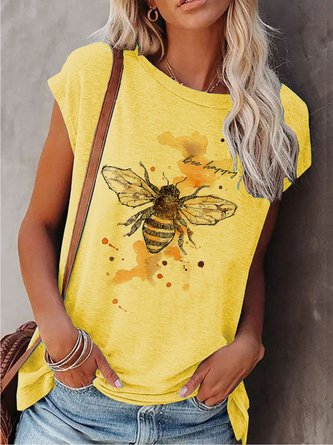 Casual Short Sleeve T-shirt