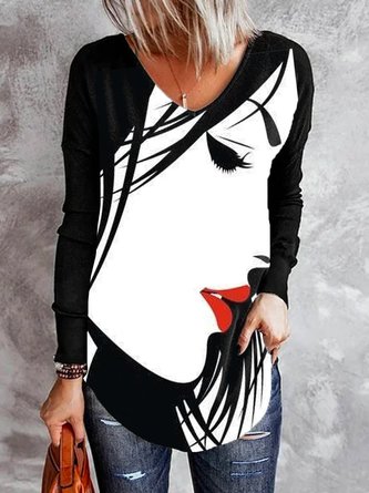 Long Sleeve Casual T-shirt
