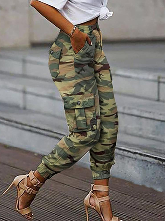 Pockets Camo Pants