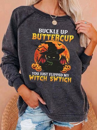 Halloween Holiday Party Casual Hippie Sweatshirt