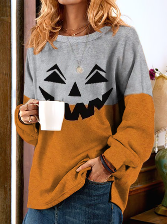 Halloween Casual Sweatshirt