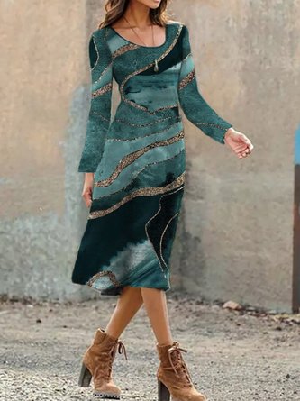 Regular Fit Knitting Dress