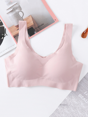 No Steel Ring Sleep Ultra-thin Waistcoat Gather Bra