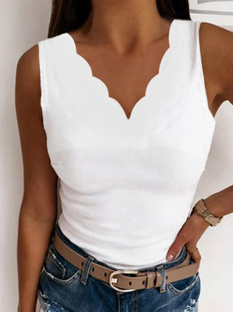 V Neck Sexy Tank Top