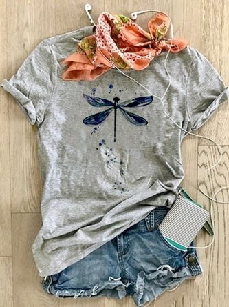 Casual Crew Neck T-shirt