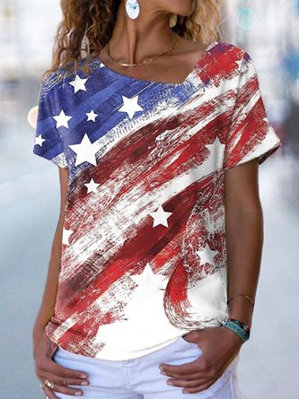 Casual Short Sleeve T-Shirt