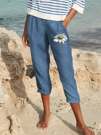 Casual Floral Shorts