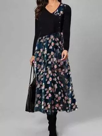 Elegant Knitting Dress