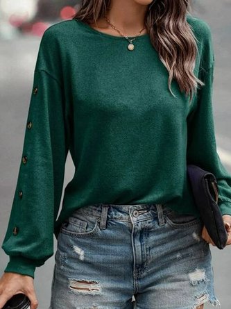 Loose Crew Neck Casual T-Shirt