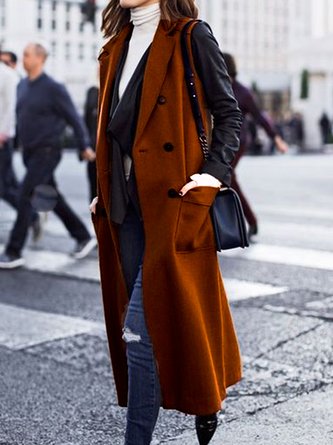 Plain Sleeveless Winter Casual Vest
