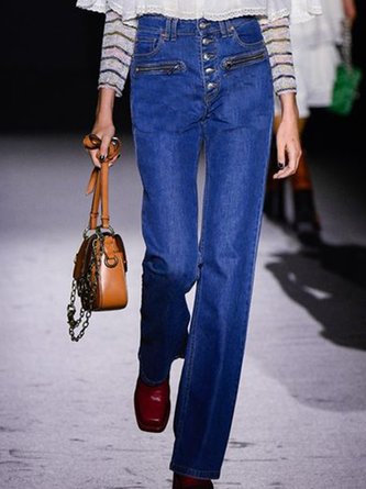 Loose Denim Casual Jeans