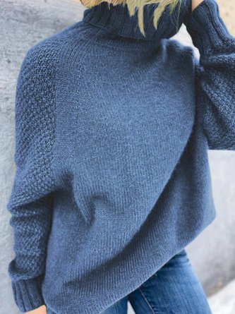 Casual Loose Turtleneck Sweater