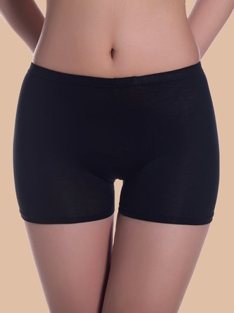 Women's Mid-High Waist Boxer Safety Briefs