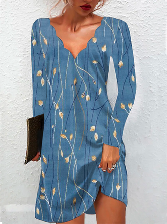 Casual Floral Dress