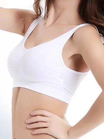 Push Up Breathable Soft Seamless Sports Bra