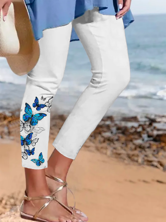 Casual Butterfly Leggings