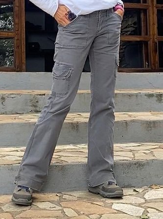 Pocket Stitching Casual Cargo Pants