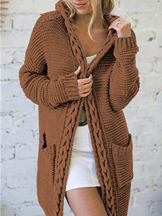 Hoodie Wool/Knitting Casual Sweater