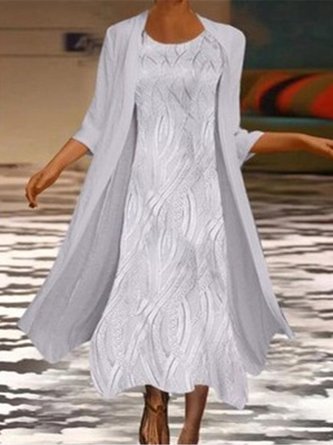 Casual Plain Loose Two-Piece Set