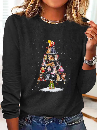 Plus size Christmas Casual T-Shirt