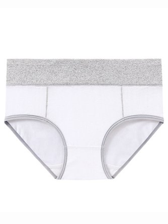 Casual Plain Cotton Panty