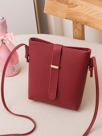 Lady Minimalist Square Shoulder Bag