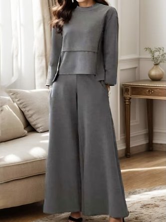 Loose Casual Two-Piece Set