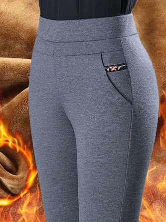 Plain Tight Casual Legging