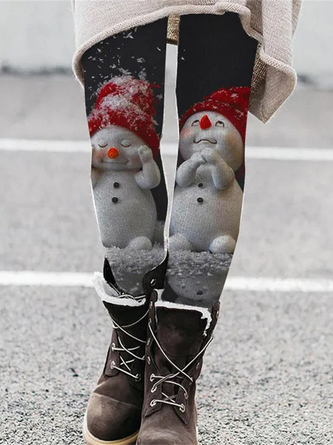 Christmas Cute Tight Casual Legging