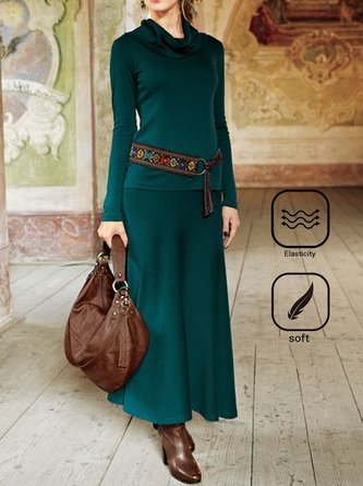 Plain Loose Others Casual Two-Piece Set