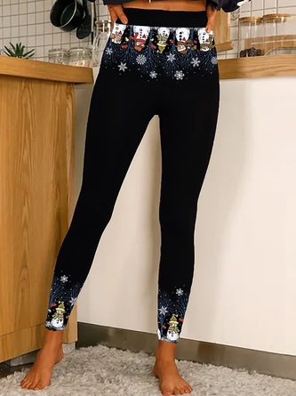 Christmas Tight Casual Jersey Legging