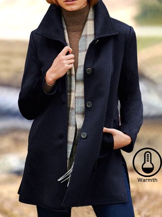 Loose Casual Shawl Collar Coat