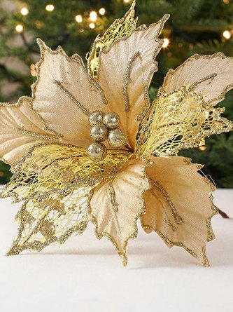 Christmas Flowers Holiday Decoration Artificial Flowers