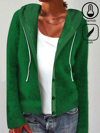 Hoodie Casual Cardigan