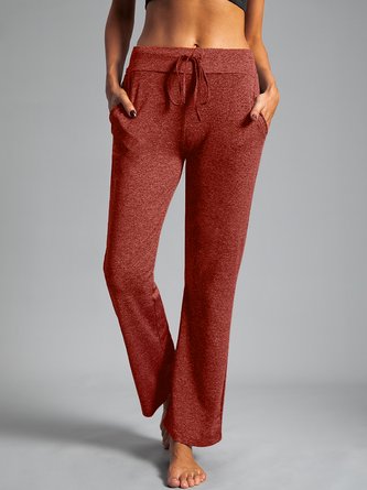 Vintage Cotton Plain Sports Pants