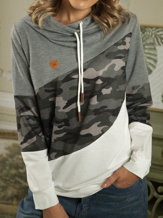 Gray Shift Casual Sweatshirt