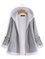 Casual Hooded Long Sleeve Fleece Coats Zipper Pocket(Special Offer For the 1st Order CODE:SALE)