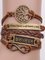 Zolucky Bohemian Vintage Multilayer Leather Rope Bracelet