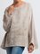 Natural Linen Casual Tops