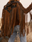 Long Sleeve Faux Suede Fleece Coat