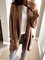 zolucky Plus Size Casual Pockets Knitted Long Sleeve Solid Jacket